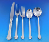 Silver Plumes by Towle Sterling Silver Flatware Set for 12 Service 60 pieces