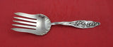 Lily of the Valley by Whiting Sterling Silver Fish Serving Fork 5-tine 9 1/8"