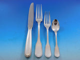 Plunir by Christofle France Silverplate Flatware Service Set 120 pieces Dinner