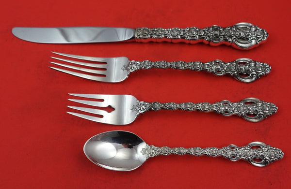King Louis by International Sterling Silver Dinner Size Place Setting(s) 4-piece