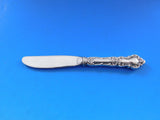 Meadow Rose by Wallace Sterling Silver Butter Spreader HH Mod Set 8 pcs 6 3/8"