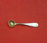 Antique by Frank Whiting Sterling Silver Salt Spoon Gold Washed 2" Heirloom