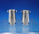 Mexican Sterling Silver Salt and Pepper Shaker Set 2pc Pierced #TO-39 (#6858-2)