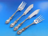 Imperial Chrysanthemum Gorham Sterling Silver Flatware Set for 8 Service 168 Pcs