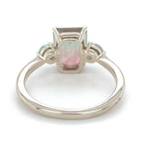 14k Gold 3.80 Carat Bi-Color Genuine Natural Watermelon Tourmaline Ring (#J6985)