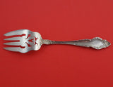 Les Six Fleurs by Reed and Barton Sterling Silver Cold Meat Fork 5 Pierce 7 3/4"