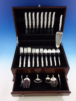 Flower Lane by Oneida Sterling Silver Flatware Set for 8 Service 39 pieces