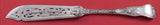Bacchanalian English Sterling Silver Fish Knife FH AS Engraved Fish Pcd 9 1/8"