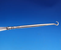 Webster Sterling Silver Button Hook with Hollow Handle 7 5/8" (#8169)
