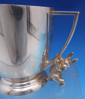 Asprey Bond Street English Sterling Silver Baby Cup with 3-D Rabbit/Bunny #8160