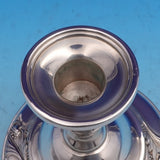 Spring Glory by International Sterling Silver Candlestick Pair #N241 (#0828)
