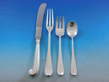 Queen Anne Williamsburg by Stieff Sterling Silver Flatware Set Service 33 pcs