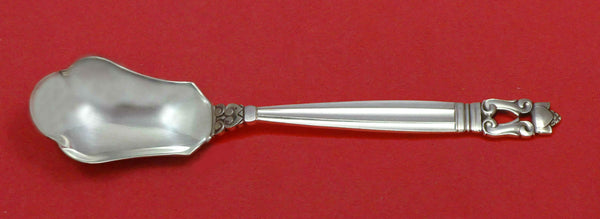 Acorn by Georg Jensen Sterling Silver Relish Scoop Custom Made 5 3/4"