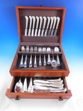 Queen Anne by James Robinson Sterling Silver Flatware Service 10 Set 90 pcs