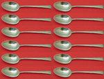 Greenbrier by Gorham Sterling Silver Teaspoon Set 12 pieces 6"