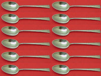 Greenbrier by Gorham Sterling Silver Teaspoon Set 12 pieces 6"