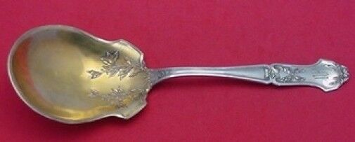 La Rochelle by International Sterling Silver Berry Spoon Gold-washed