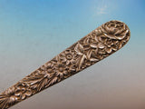 Repousse by Kirk Sterling Silver Berry Spoon Fruit in Bowl Large 9 1/2" Serving