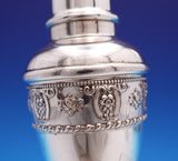 Rose Point by Wallace Sterling Silver Salt Pepper Shaker Set #4640-9 (#8926)