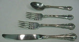 Melanie by Wallace Sterling Silver Dinner Size Place Setting(s) 4pc Flatware