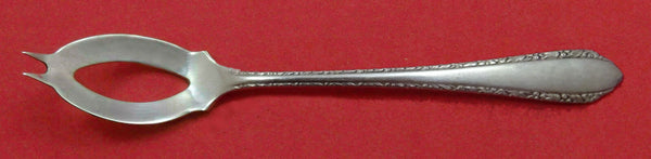 Wild Flower by Royal Crest Sterling Silver Olive Spoon Ideal 5 3/4" Custom Made