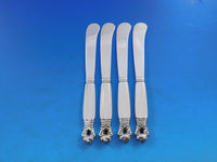 Acorn by Georg Jensen Sterling Silver Butter Spreader HH AS Paddle Set 12 pcs 6"