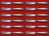 Prelude by International Sterling Silver Butter Spreader HH Paddle Set 12 pcs