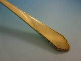 William and Mary Gold by Lunt Sterling Silver Flatware Service Set 12 Vermeil