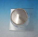 Beaded by Unknown Sterling Silver and Cut Glass Tea Caddy 4" x 3" c.1915 (#5406)