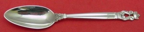 Acorn by Georg Jensen Sterling Silver Fruit Spoon Narrow with GI/GJ Mark 5 7/8"
