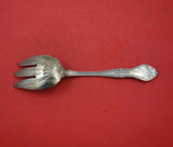 English Gadroon by Gorham Sterling Silver Salad Serving Fork 3-Tine 8 1/2"