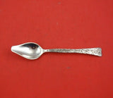 Lap Over Edge Acid Etched by Tiffany and Co Sterling Grapefruit Spoon Scroll 6"
