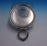 Carnation by Wallace Sterling Silver Hand Mirror 7 1/2" x 5" Weighted (#4806)