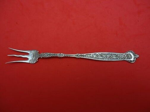 Dresden by Whiting Sterling Silver Cocktail Fork 5 5/8" Heirloom Silverware