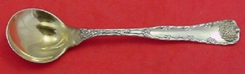 Wave Edge by Tiffany & Co.  Sterling Sherbet Spoon Pinched GW 5 3/4"