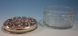 Irian by Wallace Sterling Silver Dresser Jar #3012 3 1/4" No Monogram (#1744)