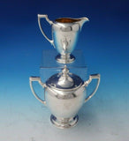 Pointed Antique by Reed Barton Dominick Haff Sterling Silver Coffee Set (#5061)