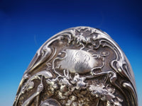 Lovers by Foster & Bailey Sterling Silver Hairbrush with Figural Scene (#4487)
