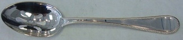 Palatina by Wallace-Italy Sterling Silver Serving Spoon Pierced Large 10" Orig