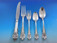 Sir Christopher by Wallace Sterling Silver Flatware Set 12 Service 65 Pcs Dinner