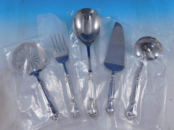 Chantilly by Gorham Sterling Silver Thanksgiving Serving Set 5pc HH WS Custom