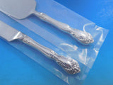 Chateau Rose by Alvin Sterling Silver Wedding Cake Set Server 2pc Custom Made HH