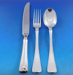 Tintoretto by Stancampiano Italy 800 Silver Flatware Set 38 pieces Dinner