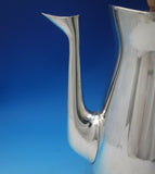 Michelsen Sterling Silver Danish Coffee Set 3pc w/ Wood Handle / Finial (#5130)