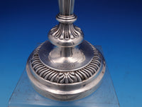 Matthew Boulton English Georgian Sterling Silver Candlestick Pair 9 1/8" (#8434)