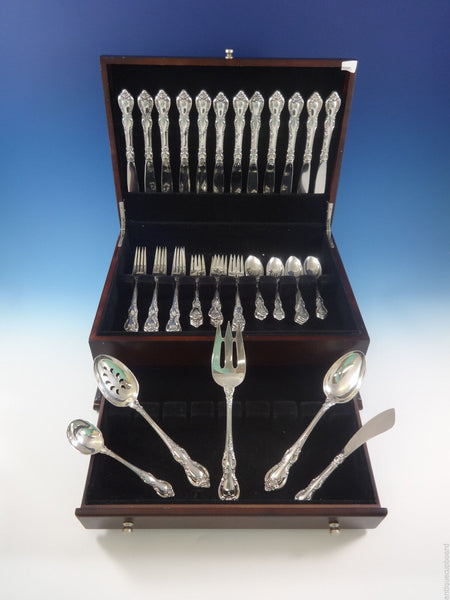 Spanish Provincial by Towle Sterling Silver Flatware Set 12 Service 53 Pcs