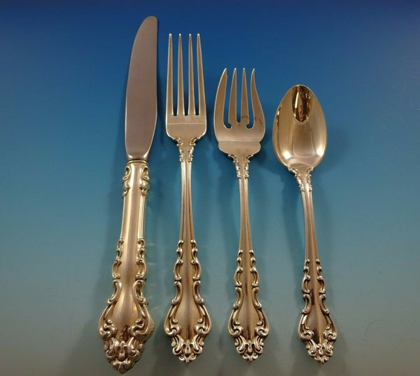 Spanish Baroque by Reed & Barton Sterling Silver Flatware Service 12 Set 52 Pcs