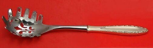 Lace Point by Lunt Sterling Silver Pasta Server Custom Made HHWS  11"