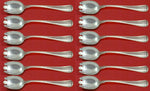 Old French by Gorham Sterling Silver  Ice Cream Dessert Fork Custom Set 12pc