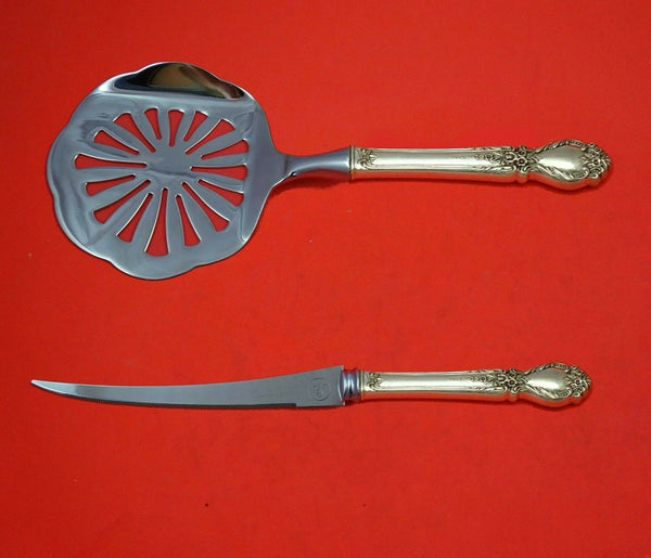 Brocade by International Sterling Silver Tomato Serving Set 2-Piece Custom Made